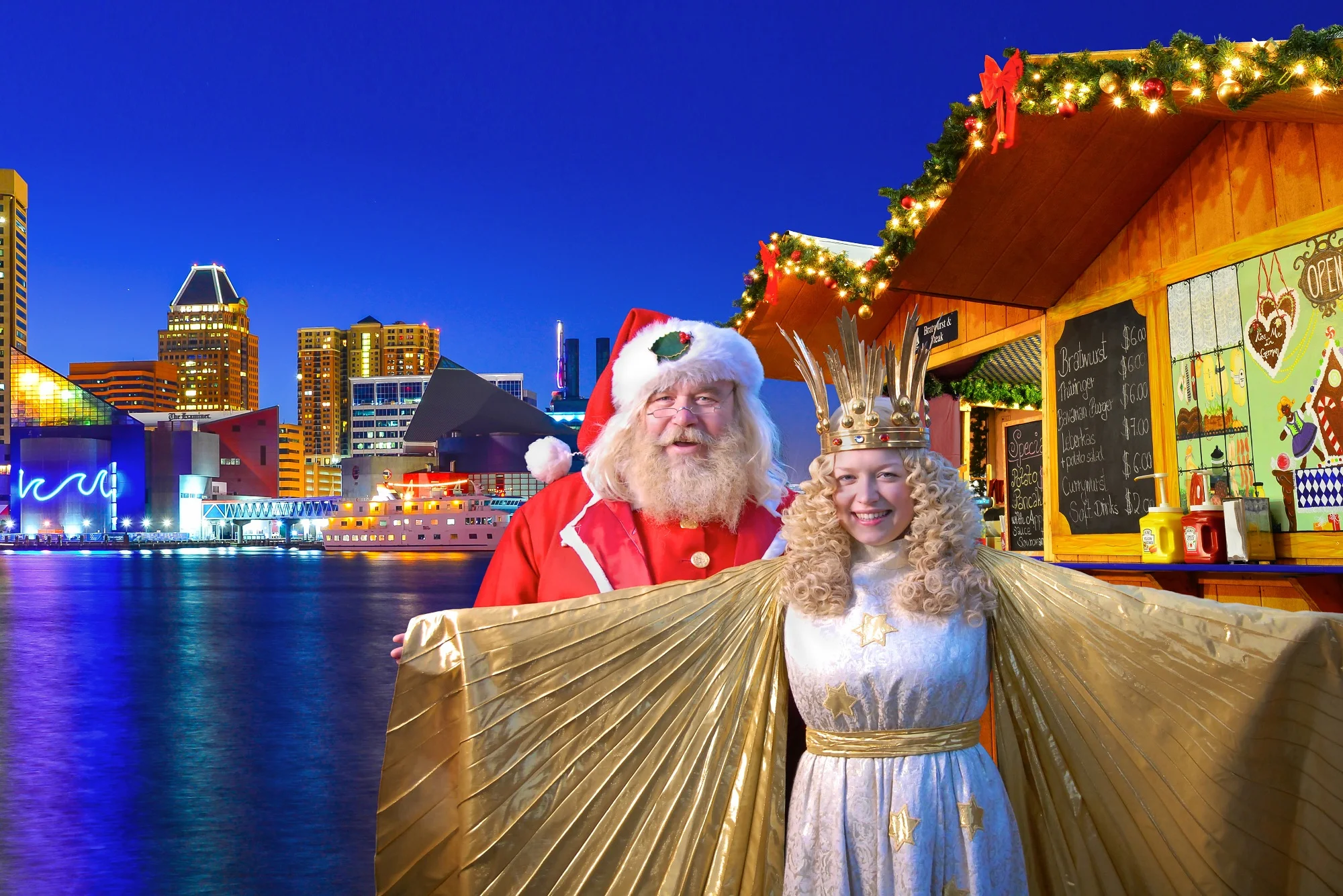 Christmas Village Returns To Baltimore's Inner Harbor For 2016